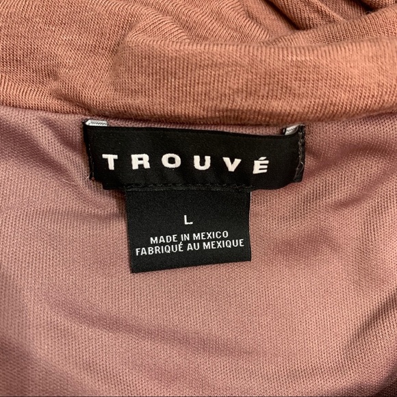 Trouve Shirred Off the Shoulder Dress - Picture 6 of 7